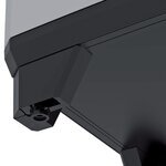 Keter Armoire de rangement polyvalente Stilo Gris et noir 173 cm
