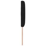Tête de lit LED Design Blocs de Diamant Noire 144 cm Tissu