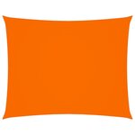 Vidaxl voile de parasol tissu oxford rectangulaire 5x6 m orange