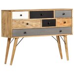 vidaXL Buffet 110x30x82 cm Bois de manguier massif