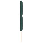 vidaXL Tête de lit en velours motifs diamants vert foncé 80 cm