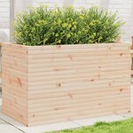 vidaXL Jardinière 110x60x68 5 cm bois de pin massif