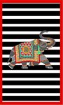 Tapis d'intérieur Gan 60 x 90 cm - Rouge