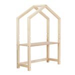 Bureau enfant cabane STOLLY verni et gris