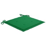vidaXL Chaises pliables de jardin lot de 6 avec coussins Bois d'acacia