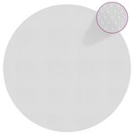 vidaXL Film solaire de piscine flottant PE 455 cm Gris