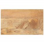 vidaXL Dessus de table 60x20x3 8 cm rectangulaire bois massif manguier