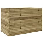 vidaXL Jardinière 110x60x68 5 cm bois de pin imprégné