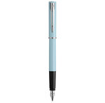 Waterman allure pastel stylo plume  bleu pastel  plume fine  encre bleue  coffret cadeau