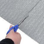vidaXL Tapis de sol de camping anthracite 4x3 m