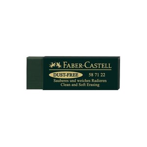 Gomme Dust-free vert FABER-CASTELL
