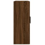 vidaXL Armoire murale chêne marron 69 5x34x90 cm bois d'ingénierie