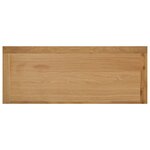 vidaXL Casier à bouteilles 11 bouteilles 80x32x80cm Bois de chêne