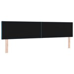 Tête de lit vidaXL Design Blocs Diamants Bleu Foncé 200 cm Velours