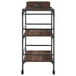 vidaXL Chariot de cuisine chêne marron 81 5x41x92 5 cm bois ingénierie