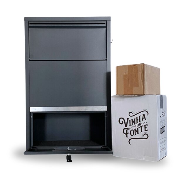 Boîte aux lettres pour colis - ParcelXL® - Boîte à colis - Indépendante - Boîte aux lettres suspendue - XXL - Courr