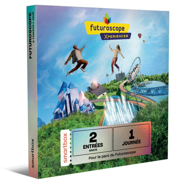 SMARTBOX - Coffret Cadeau Futuroscope 2025 - 2 entrées adulte -  Multi-thèmes