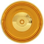 vidaXL Lavabo 32 5 x 14 cm Céramique Doré