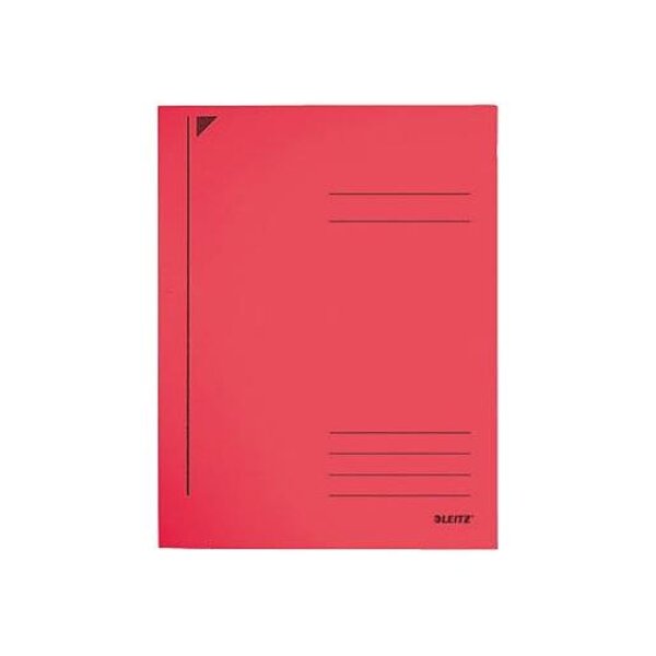 paquet de 25 Chemises à spirale, format A4, Carton Colorspan rouge LEITZ
