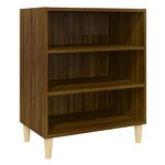 vidaXL Buffet Chêne marron 57x35x70 cm Aggloméré