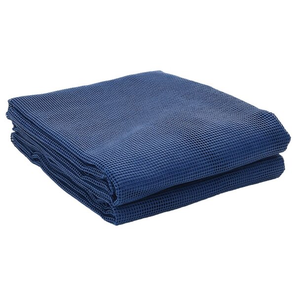 vidaXL Tapis de sol de camping bleu 6x2 5 m