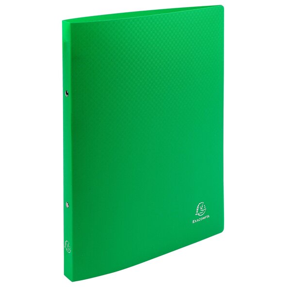 Classeur 2 Anneaux 15mm Polypropylène Opak - A4 - Vert Clair - X 25 - Exacompta
