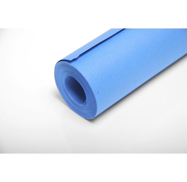 Rouleau de papier kraft 10m x 0 7m bleu france clairefontaine