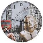 vidaXL Horloge murale vintage Marilyn Monroe 60 cm