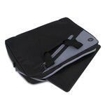 Sacoche Ordinateur Portable NGS Monray Ginger 14"max (Noir/Gris)