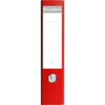 Classeur À Levier Polypropylène Dos De 75mm - Rouge - X 20 - Exacompta