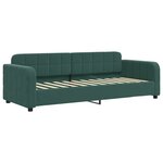 vidaXL Lit de jour avec gigogne et tiroirs sans matelas 80x200 cm