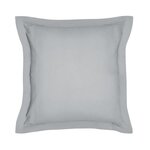 Taie d'oreiller - 63 x 63+5 cm uni - Acier