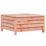 vidaXL Repose-pied de jardin avec coussin bois massif douglas