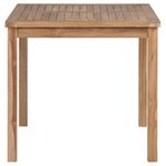 vidaXL Ensemble à manger de jardin 3 Pièces Bois de teck solide