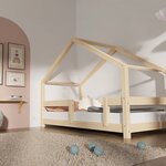 Lit cabane enfant LUCKY 80 x 160 bleu marine