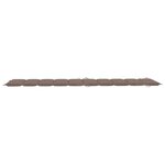 vidaXL Chaises longues lot de 2 avec coussins Bois d'acacia solide