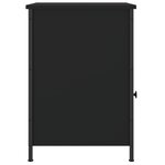 vidaXL Tables de chevet 2 Pièces noir 40x42x60 cm bois d'ingénierie