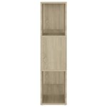 vidaXL Bibliothèque/Séparateur de pièce Chêne Sonoma 60x24x94 cm