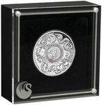 Pièce de monnaie en Argent 2 Dollars g 62.2 (2 oz) Millésime 2024 DOUBLE DRAGON