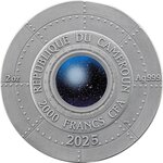 Pièce de monnaie en Argent 2000 Francs g 62.2 (2 oz) Millésime 2025 Interstellar Phenomena SOCORRO UFO INCIDENT