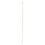 vidaXL Tête de lit murale Blanc 126x3x91 5 cm Bois massif de pin