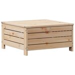 vidaXL Salon de jardin 8 Pièces avec coussins Bois de pin massif