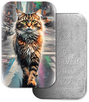 ORANGE AMERICAN SHORTHAIR IN NEW YORK Cats in the City Premium Cast Bar 100g Argent