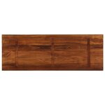 vidaXL Dessus de table 140x50x3 8cm rectangulaire bois massif récupéré