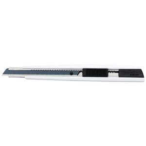Cutter MNCR-A1 black & white Corps en Plastique Lame 9mm NT CUTTER