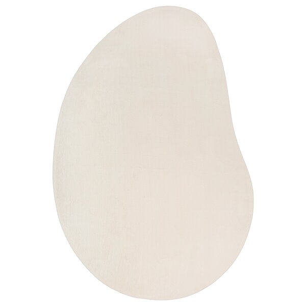 vidaXL Tapis Beige 120x170 cm Polyester antidérapant