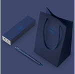 Stylo plume Parker IM Monochrome  Bleu  plume fine  encre bleue  Coffret cadeau