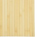 vidaXL Cloison de séparation naturel clair 165x600 cm bambou