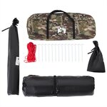 vidaXL Tente de pêche 4 personnes camouflage imperméable