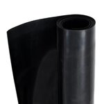 vidaXL Tapis en caoutchouc antidérapant 1 2x5 m 1 mm Lisse